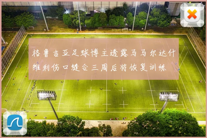 格鲁吉亚足球博主透露马马尔达什维利伤口缝合三周后将恢复训练
